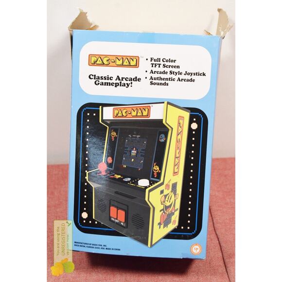 Pac-Man Arcade Classics Handheld Electronic Game - Picture 3 of 5